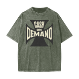 Cash On Demand Vintage Wash Graphic Tee