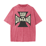 Cash On Demand Vintage Wash Graphic Tee