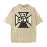 Cash On Demand Vintage Wash Graphic Tee
