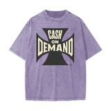 Cash On Demand Vintage Wash Graphic Tee