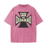 Cash On Demand Vintage Wash Graphic Tee
