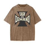 Cash On Demand Vintage Wash Graphic Tee